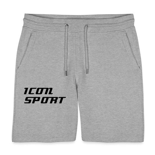 D ICON SPORT Organic Shorts - heather grey