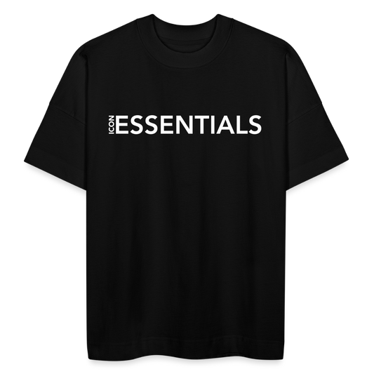 H Essentials Organic Oversized T-Shirt - black