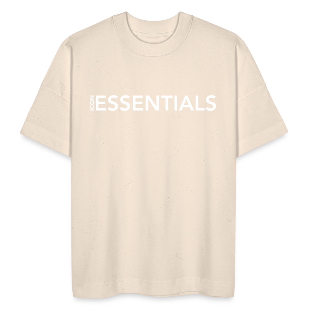 H Essentials Organic Oversized T-Shirt - natural raw