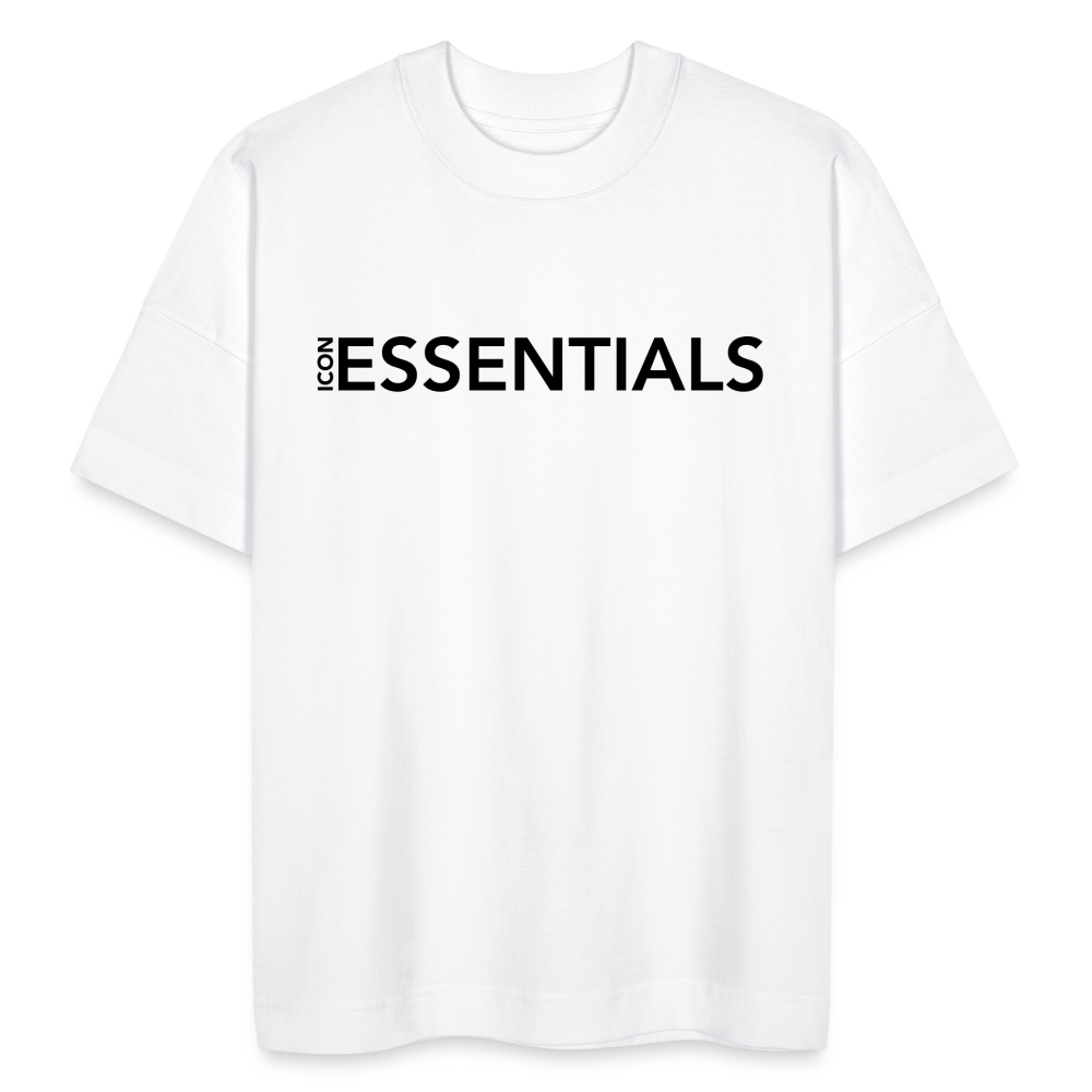 H Essentials Organic Oversized T-Shirt - white