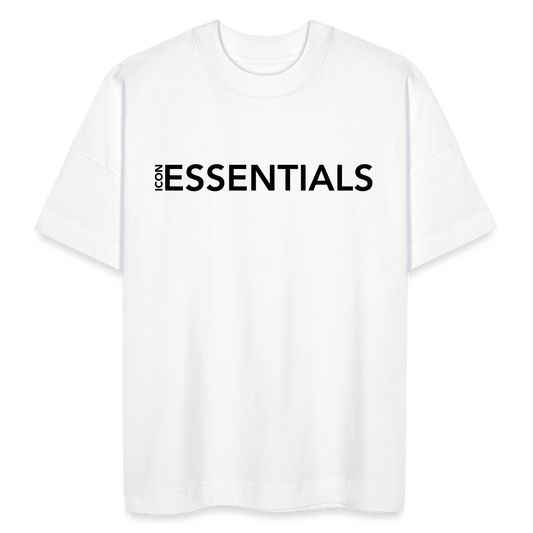 H Essentials Organic Oversized T-Shirt - white