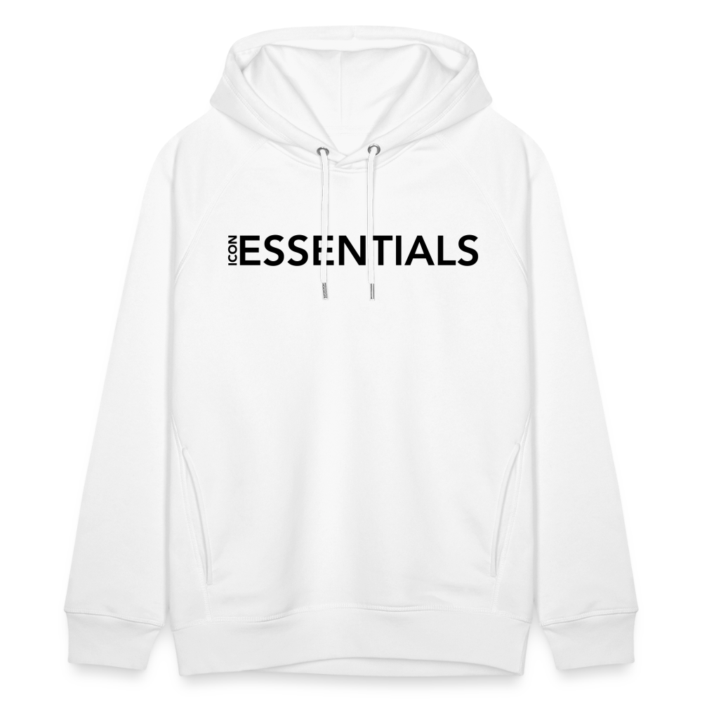 H Essentials Organic Relaxed Hoodie - white