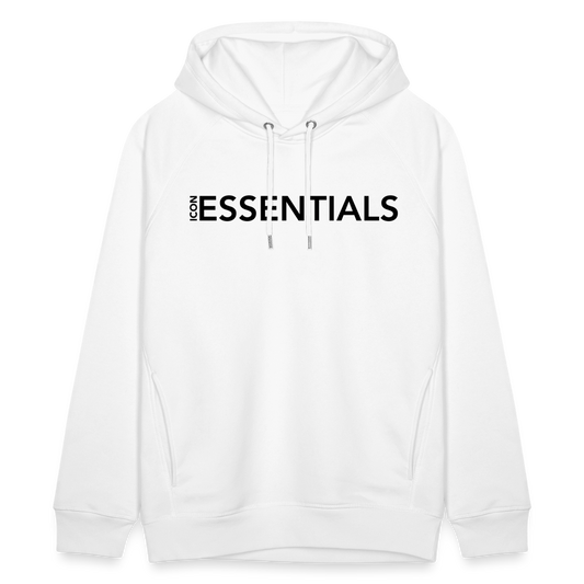 H Essentials Organic Relaxed Hoodie - white