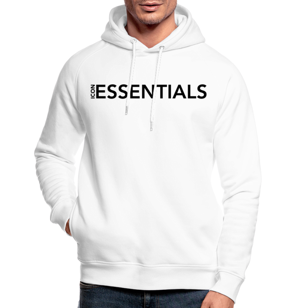 H Essentials Organic Relaxed Hoodie - white