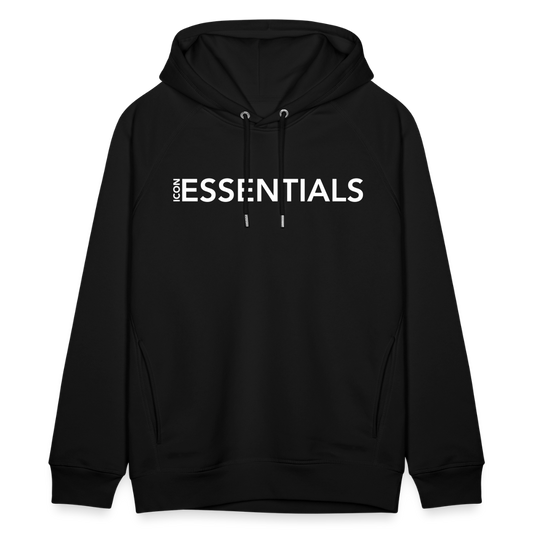 H Essentials Organic Relaxed Hoodie - black