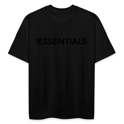 D Essentials Organic Oversized T-Shirt - black