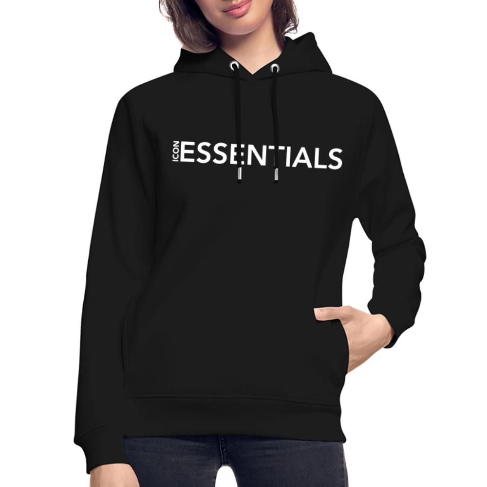 D Essentials Organic Relaxed Hoodie - black