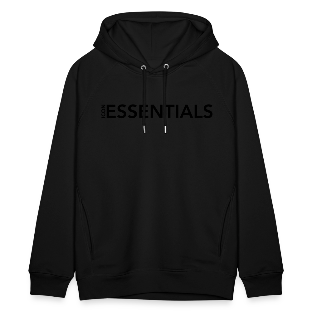 D Essentials Organic Relaxed Hoodie - black