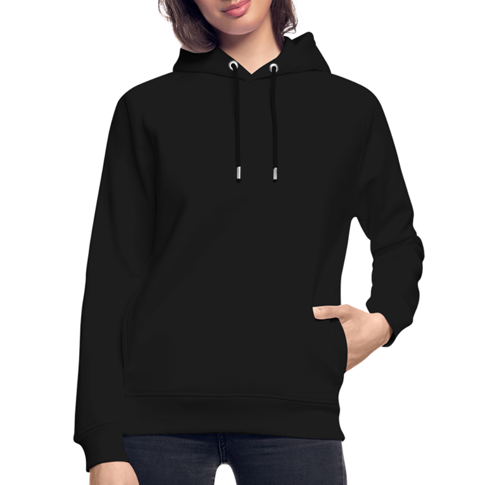 D Essentials Organic Relaxed Hoodie Arm Logo - black