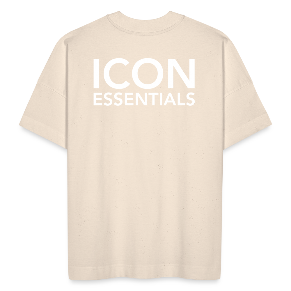 H Essentials V2 Organic Oversized T-Shirt - natural raw