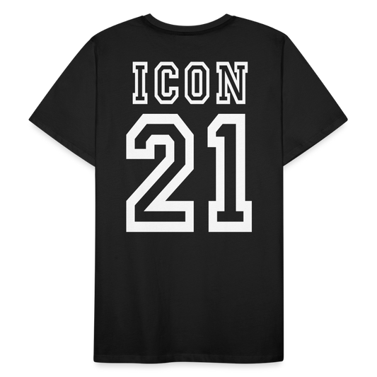 H 21 Organic  T-Shirt - black