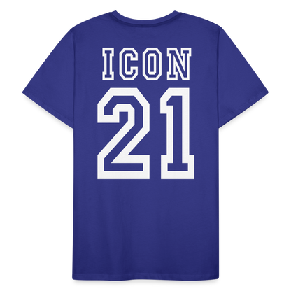 H 21 Organic  T-Shirt - royal blue