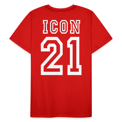 H 21 Organic  T-Shirt - red