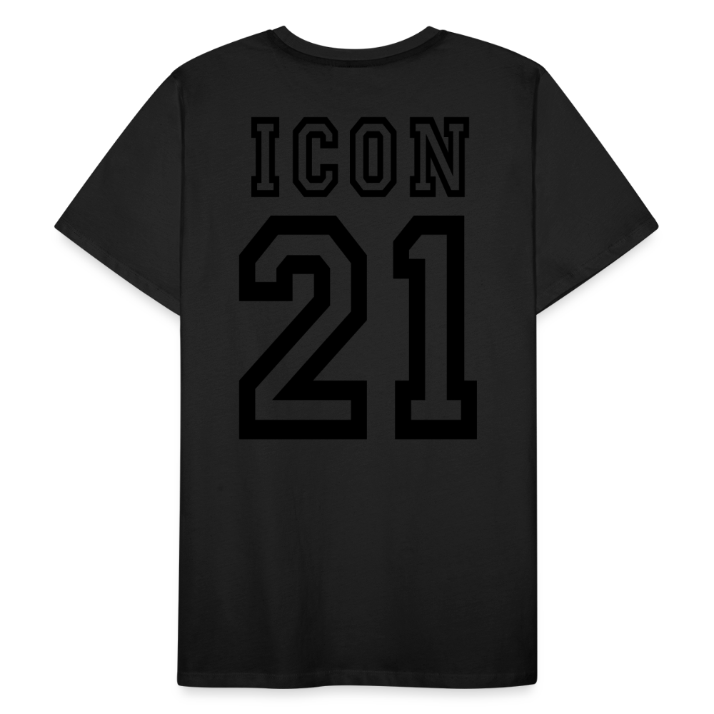 H 21 Organic  T-Shirt - black