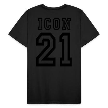 H 21 Organic  T-Shirt - black