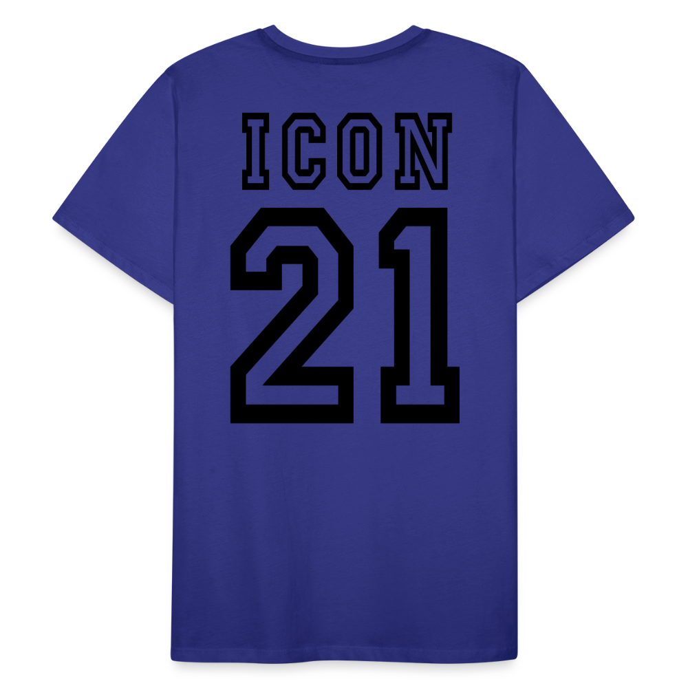 H 21 Organic  T-Shirt - royal blue