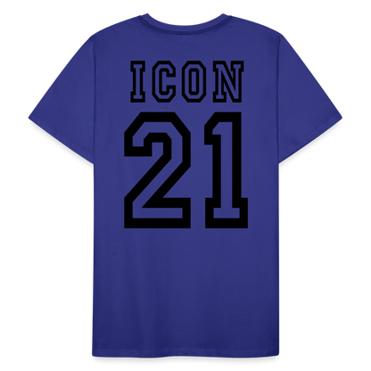 H 21 Organic  T-Shirt - royal blue