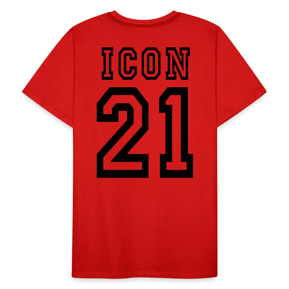 H 21 Organic  T-Shirt - red