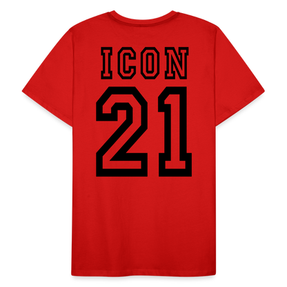 H 21 Organic  T-Shirt - red