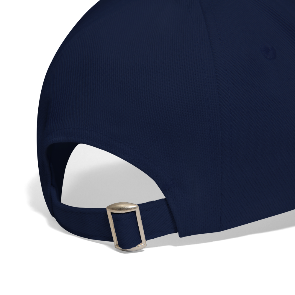 H Baseball Cap Curved Logo - blue/blue