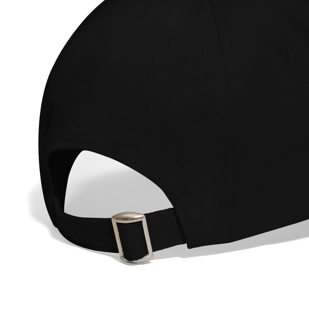 H Baseball Cap Curved Logo - black/black