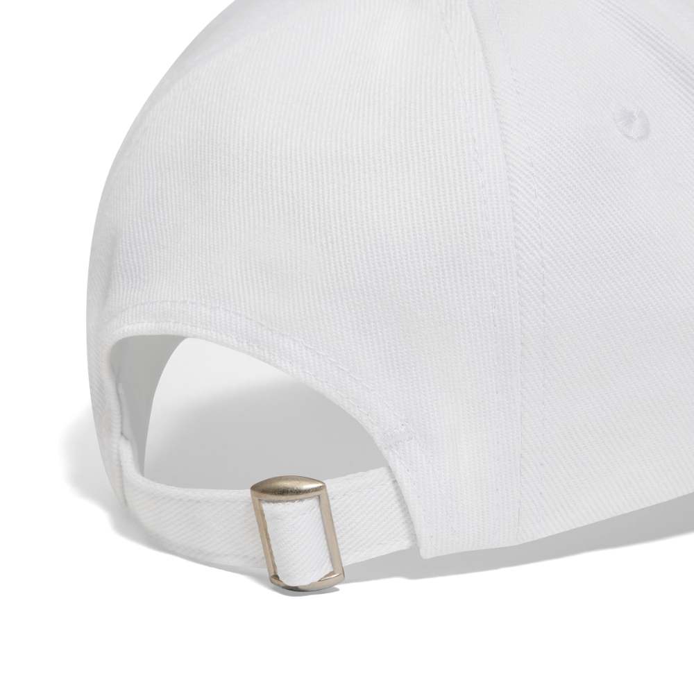 H Baseball Cap Curved Logo - white/white