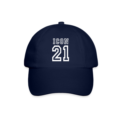 D 21 Baseball Cap - blue/blue