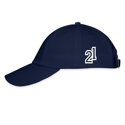 D 21 Baseball Cap - blue/blue