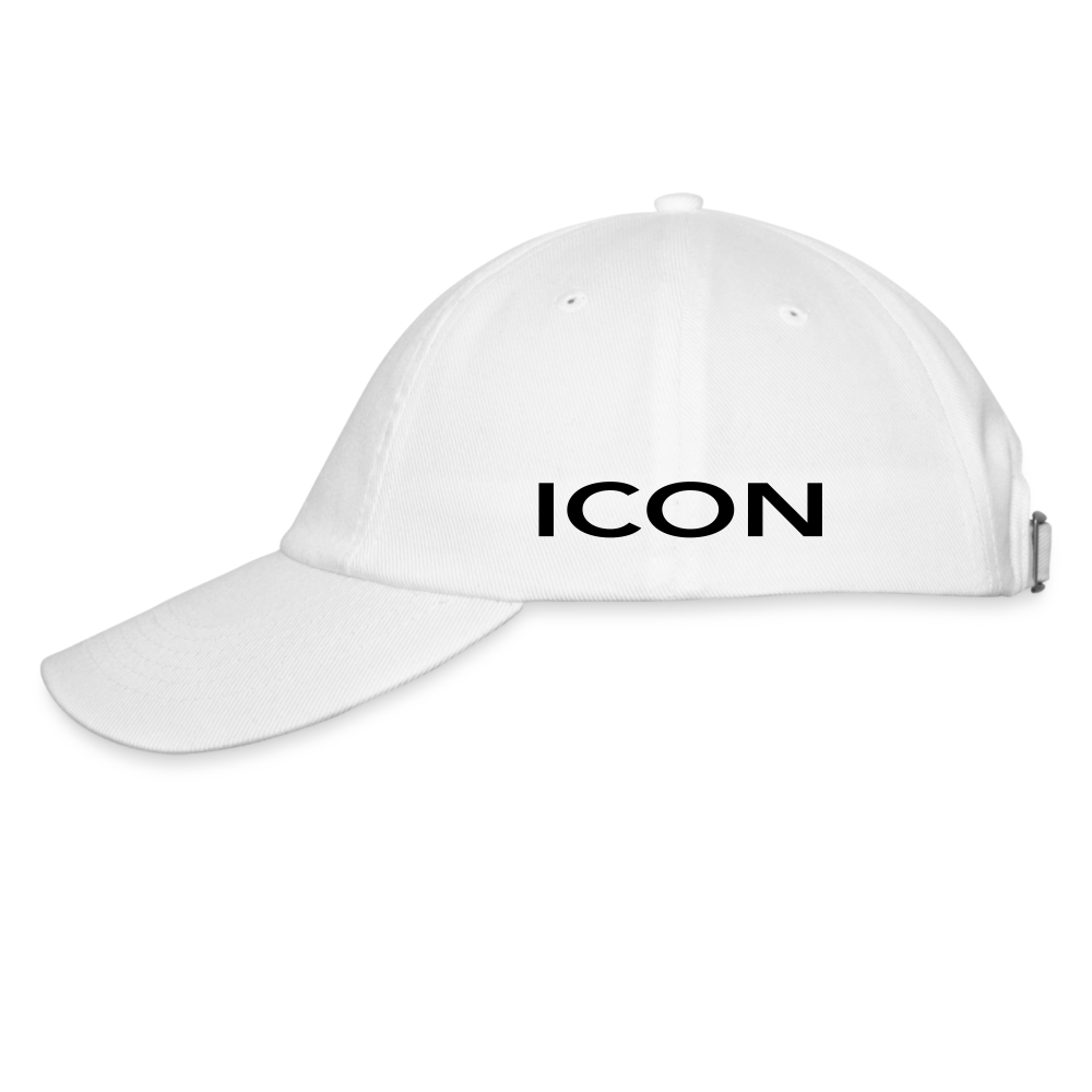 H ICON Baseball Cap - white/white