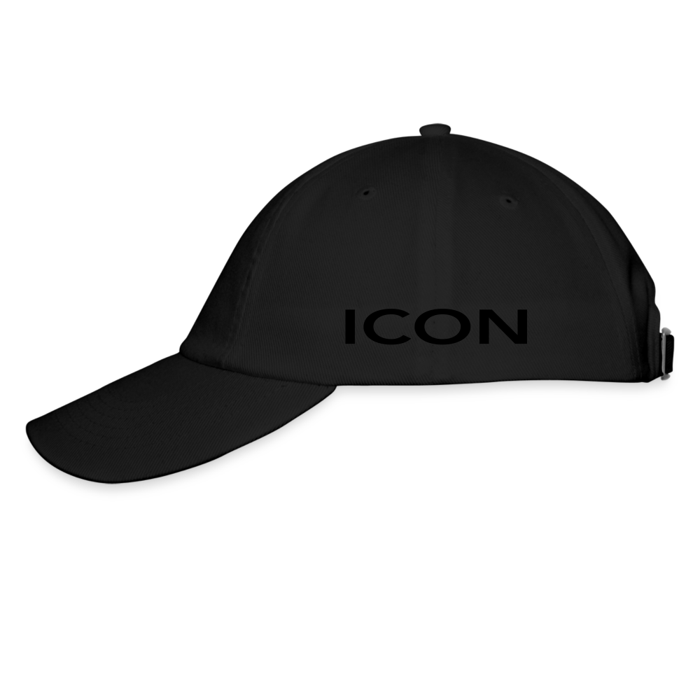 H ICON Baseball Cap - black/black