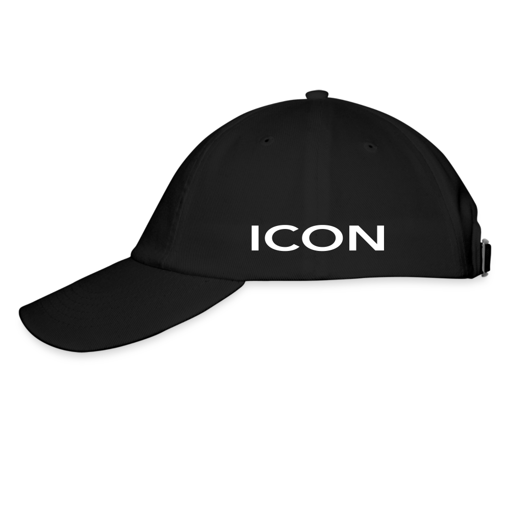 H ICON Baseball Cap - black/black