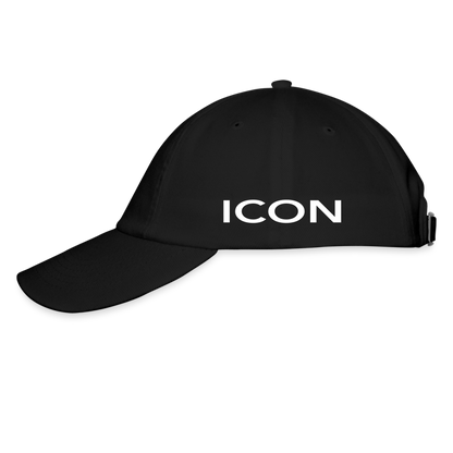 H ICON Baseball Cap - black/black