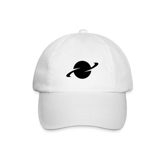 D ICON Baseball Cap - white/white